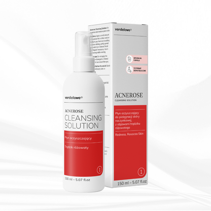 Płyn oczyszczający na trądzik różowaty Acnerose